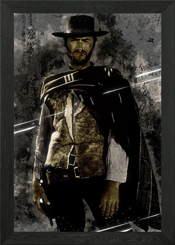 Quadro con cornice clint - quadro,