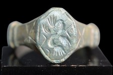 ANELLO BILLON MEDIEVALE CON