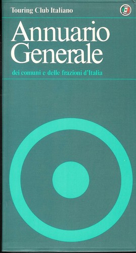 Annuario generale dei - , comuni