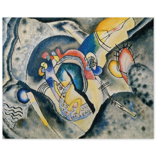Wassily kandinsky righe nere - wassily,