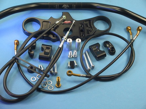 Kit manubrio abm superbike - manubrio,