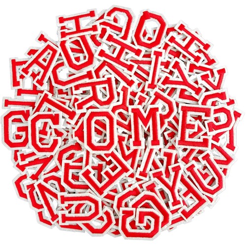 Lettere ricamate toppe - lettere,