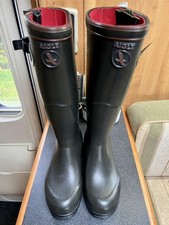 Stivali Wellington Aigle Parcours 2 ISO taglia UK 4/ EU 37 neri ottimi!