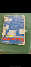 1961 alfa romeo giulietta - alfa,