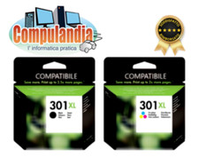 Compatibile HP 301 XL - Kit 2 Cartucce