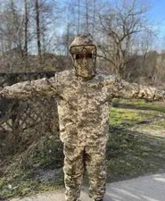 Tuta impermeabile antitermica per mimetismo fino a 120kg Pixel🇺🇦)