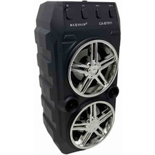 Cassa bluetooth ricaricabile 15 watt luci ingresso microfono usb sd radio fm