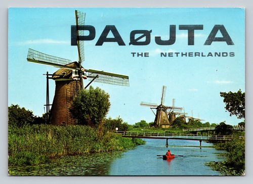Radioamatore qsl pa0jta paesi - qsl,