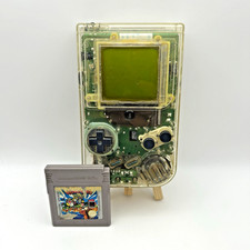 Nintendo Game Boy Classic Trasparente DMG-01 Funzionante Testato con Gioco GB