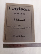 manuale listino prezzi ricambi