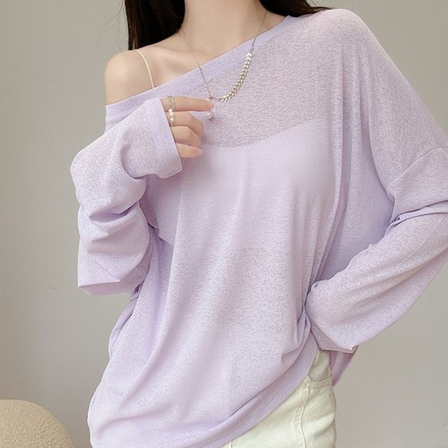 Donna trasparente top sottile - donna,