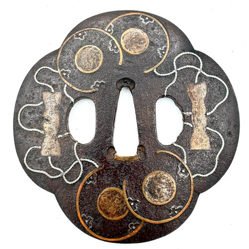 Tsuba 鐔 tsudumi - tsudumi, (batteria