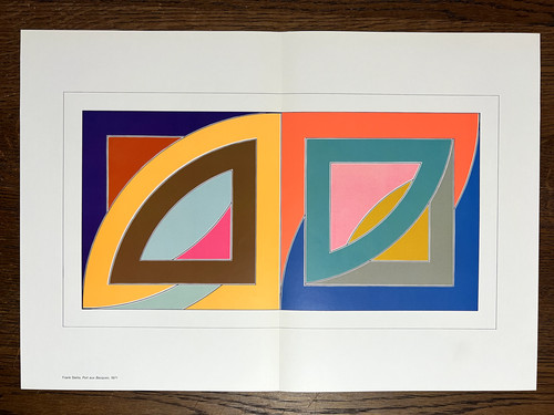 Frank stella 1971 port aux - stella, "port