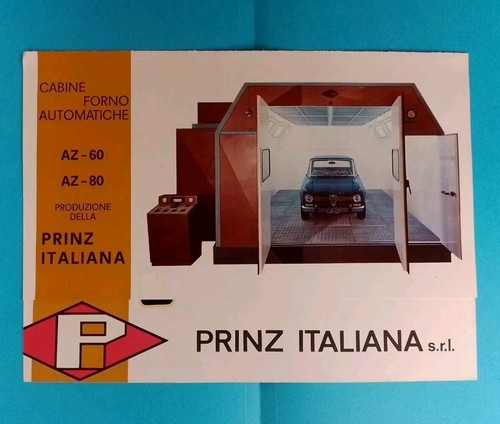 Brochure vintage cabine forno - brochure,