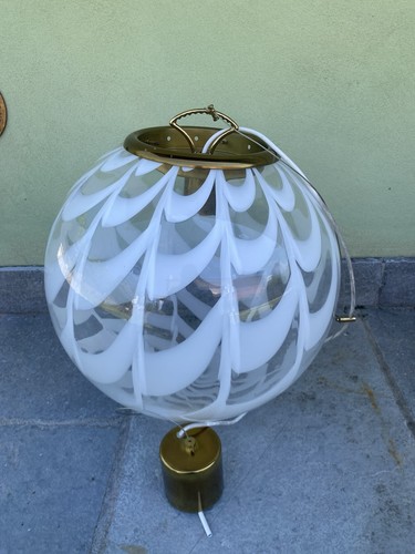 Lampadario anni swirl - 70, 80