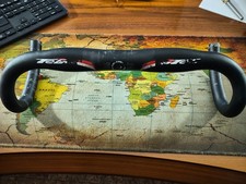 manubrio bici da corsa alluminio NERO usato