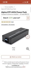 Alpine KTP-445A Compact Power