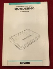 Manuale guida utente - Olivetti Personal Computer Quaderno
