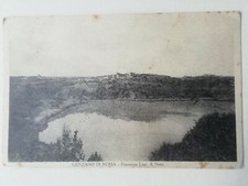 CARTOLINA GENZANO DI ROMA LAGO