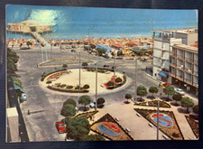 CARTOLINA SENIGALLIA   VIAGGIATA 1968 PIAZZA DELLA LIBERTA'