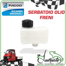SERBATOIO OLIO VASCHETTA POMPA FRENI TAPPO PER APE 50 P TM P50 PIAGGIO ORIGINALE
