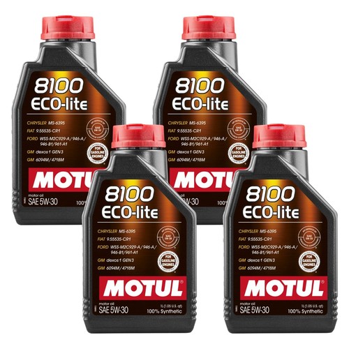 Motul 8100 eco - 4, lt