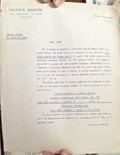 VALENTE BANDINI FIRENZE STAMPI