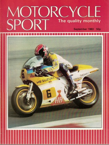 Motorcycle sport magazine 1983 - motorcycle,