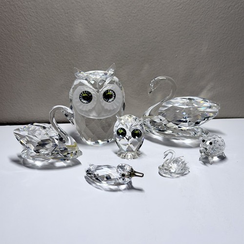 Lotto figurine cristallo - lotto,