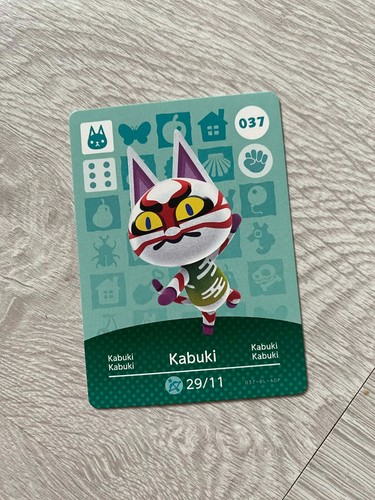 Carte amiibo animal crossing - carte,