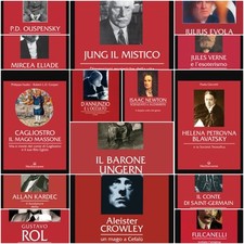 Lotto Controluce Ed Mediterranee 15 Libri Jung Evola Crowley Rol Blavatsky Fulca