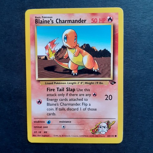 Pokemon 132 blaine s - 60/132, blaine's