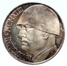 1943 Dated 1970 ITALY Silvered