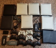 Lotto Console XBOX 360 Accessori Controller Hard disk Joypad Idea Regalo Usato 