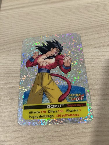 Carta rara goku super - rara,