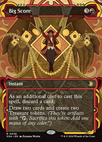 Big score foil - big, 038