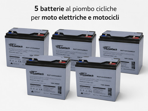 Batterie piombo 12v - piombo, 20ah