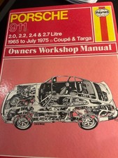 Haynes Manual 264 Porsche 911
