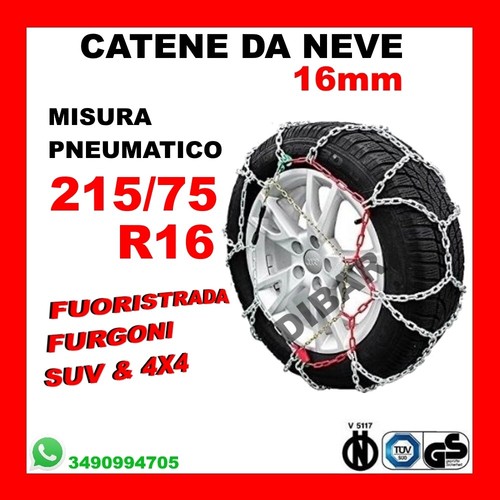 Catene neve per fuoristrada - da,