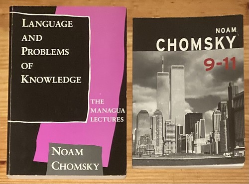 Lot noam chomsky books - 2,