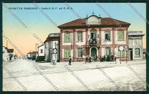 Alessandria spinetta cartolina - alessandria,