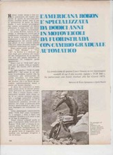 advertising Pubblicità- MOTO ROKON TCR 340 1974 MOTOAMERICANE ENDURO  MOTOSPORT