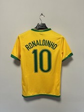 Maglia Brasile 2006 Ronaldinho 10 Taglia S