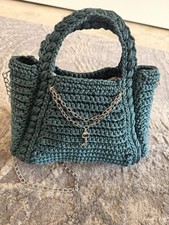 Borsa uncinetto fatta a mano