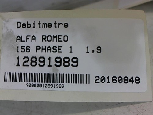 Debimetro alfa romeo 156 - romeo,