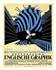 Poster vintage grafico da
