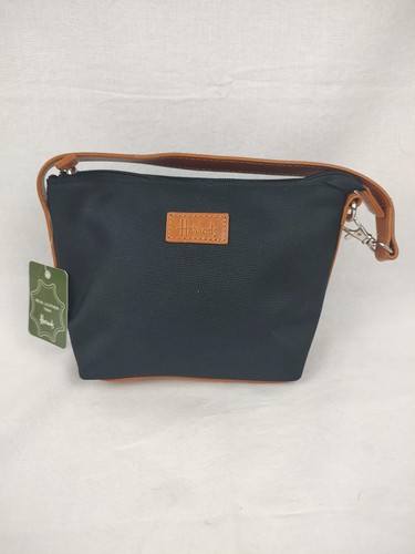 Borsa harrods nera vera pelle - nera,