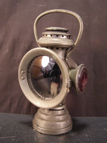 Antica lampada sicurezza - antica, di