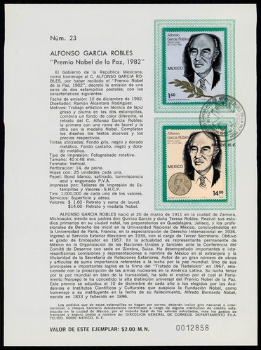 Messico foglio annuncio - foglio,
