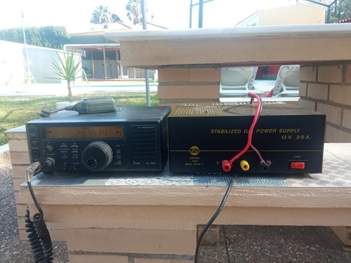 Icom 707 fuente - +,